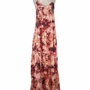 Nicole Miller Floral Slip Maxi Dress